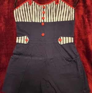 Voodoo Vixen Sailor romper